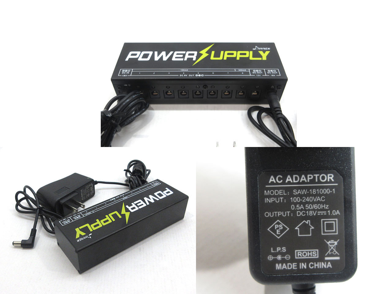 DONNER DC-10 power supply パワーサプライ 【鹿児島店】（中古