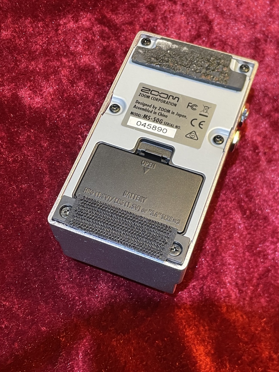 【中古】ZOOM MS-50G ギターエフェクター ズーム(楽器) Zoom MS-50G+ MultiStomp Guitar Pedal ズーム
