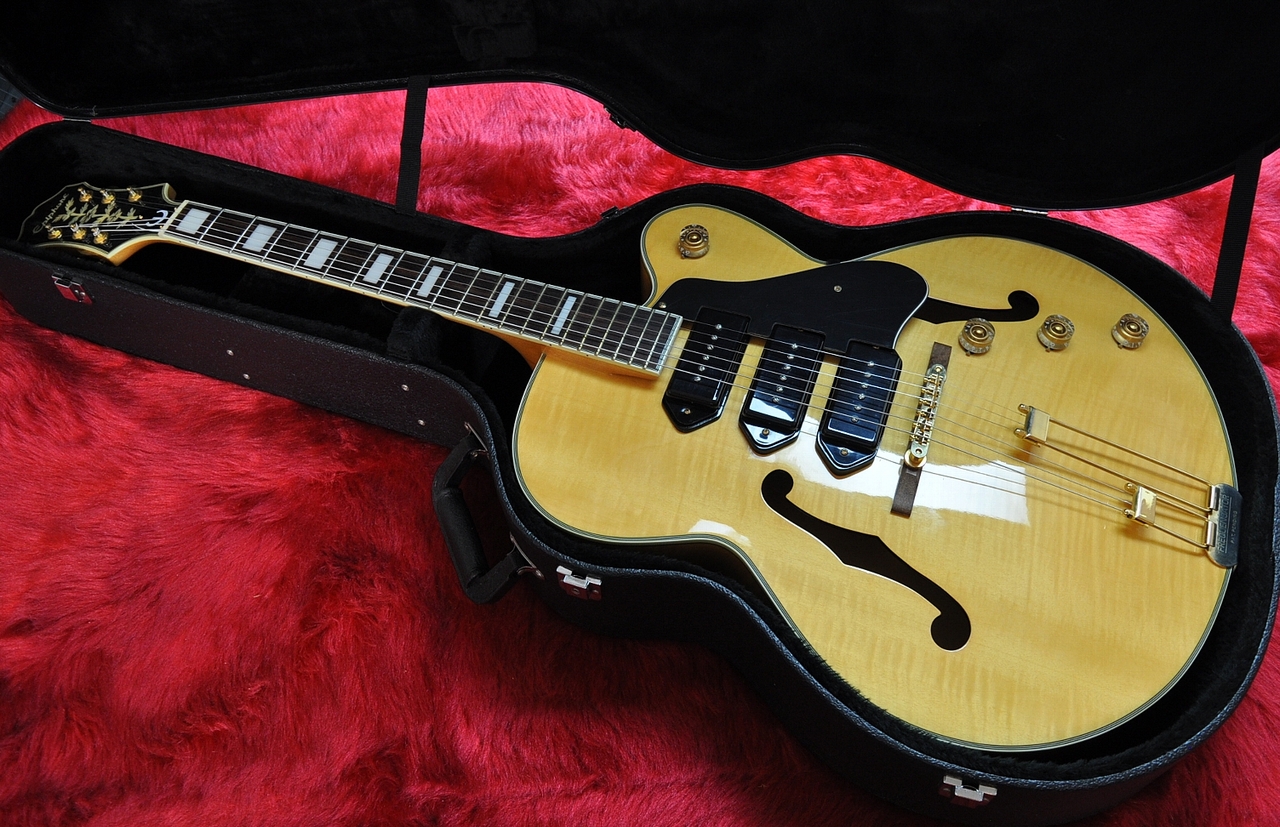 Epiphone Zephyr Blues Deluxe NATURAL（中古）【楽器検索デジマート】