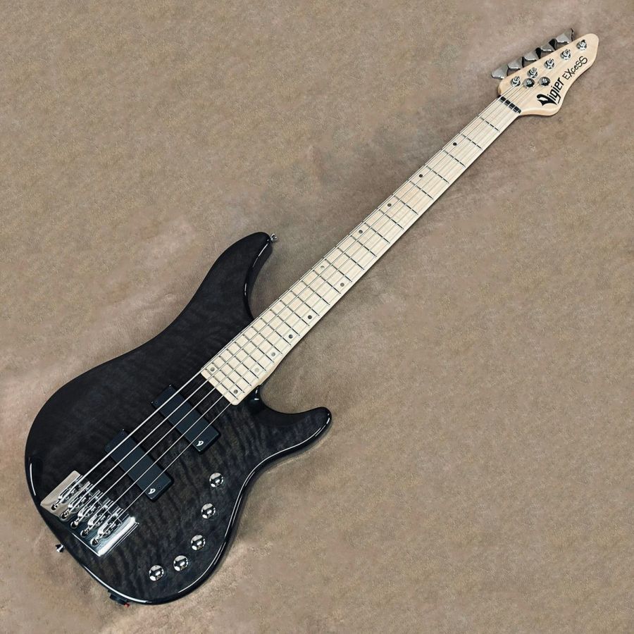 Vigier Guitars Excess Original, 5 strings VE5EC Clear  Black【WEBSHOP在庫】（新品/送料無料）【楽器検索デジマート】