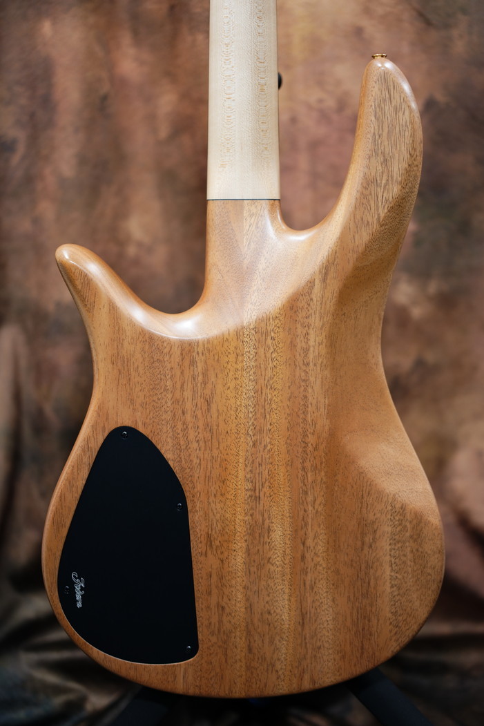Fodera Victor Wooten Classic Monarch 4 Deluxe Custom Flame Koa