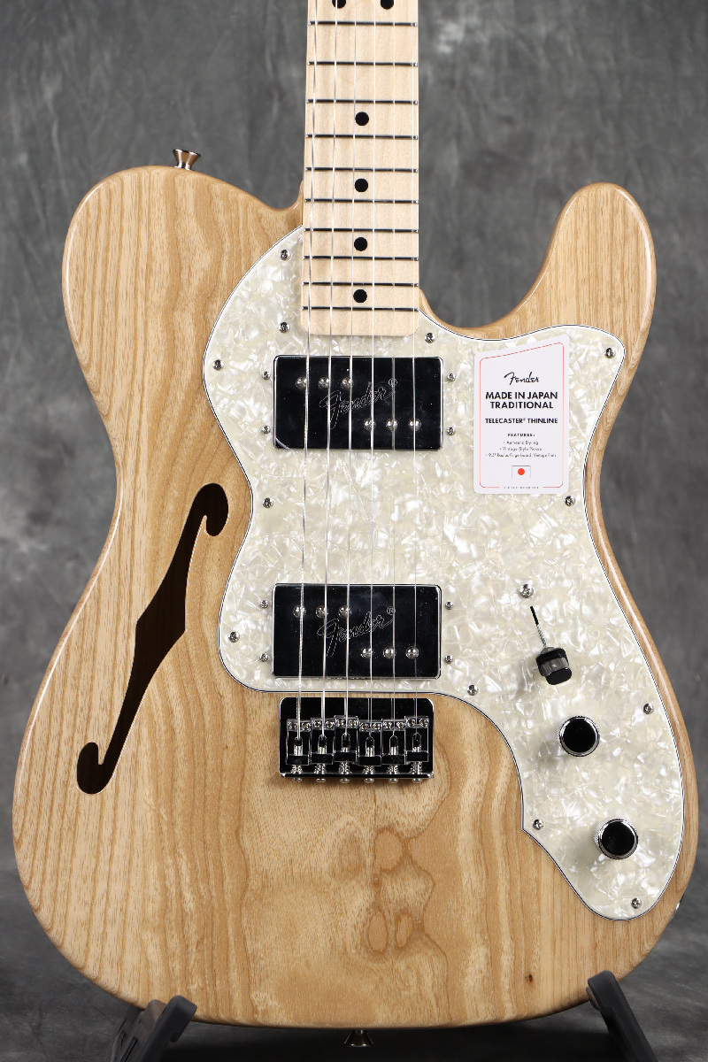 Fender Made in Japan Traditional 70s Telecaster Thinline Natural