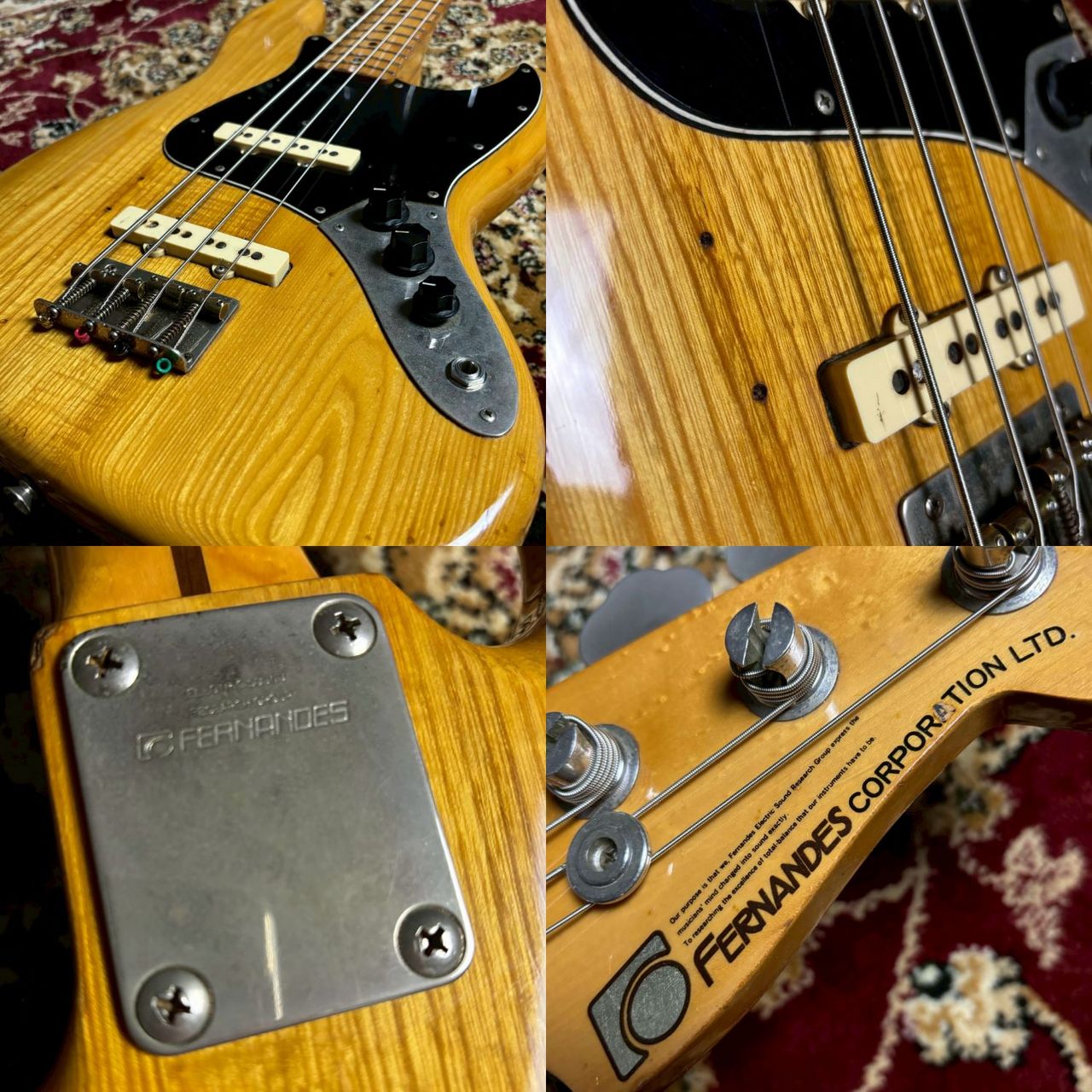 FERNANDES 中古 FJB-70【4.33kg】1980年代前後製造モデル 日本製（中古
