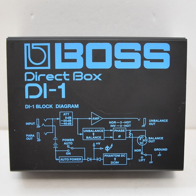 BOSS DI-1 3台 Amazon | BOSS ボス ダイレクトボックス DI-1 オートパワーオフ 3段階