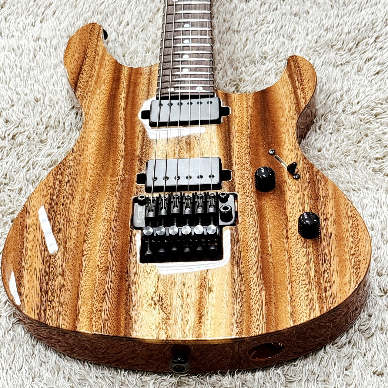 その他 Smoker Black Monkey Blue Guitars - Black Smoker / FUTURA-S SSH / Flame Tochi Top