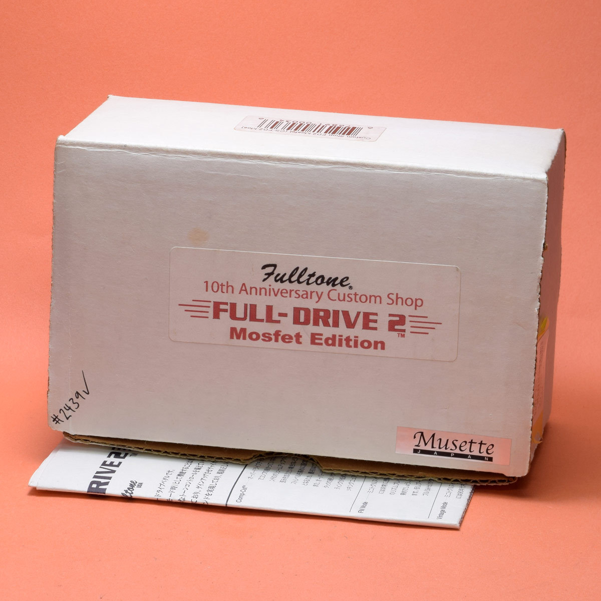 ギター 10th Anniversary Fulltone FULL-DRIVE2 ギター FULL-DRIVE 2 10th Anniversary Fulltone Full Drive 2 10th