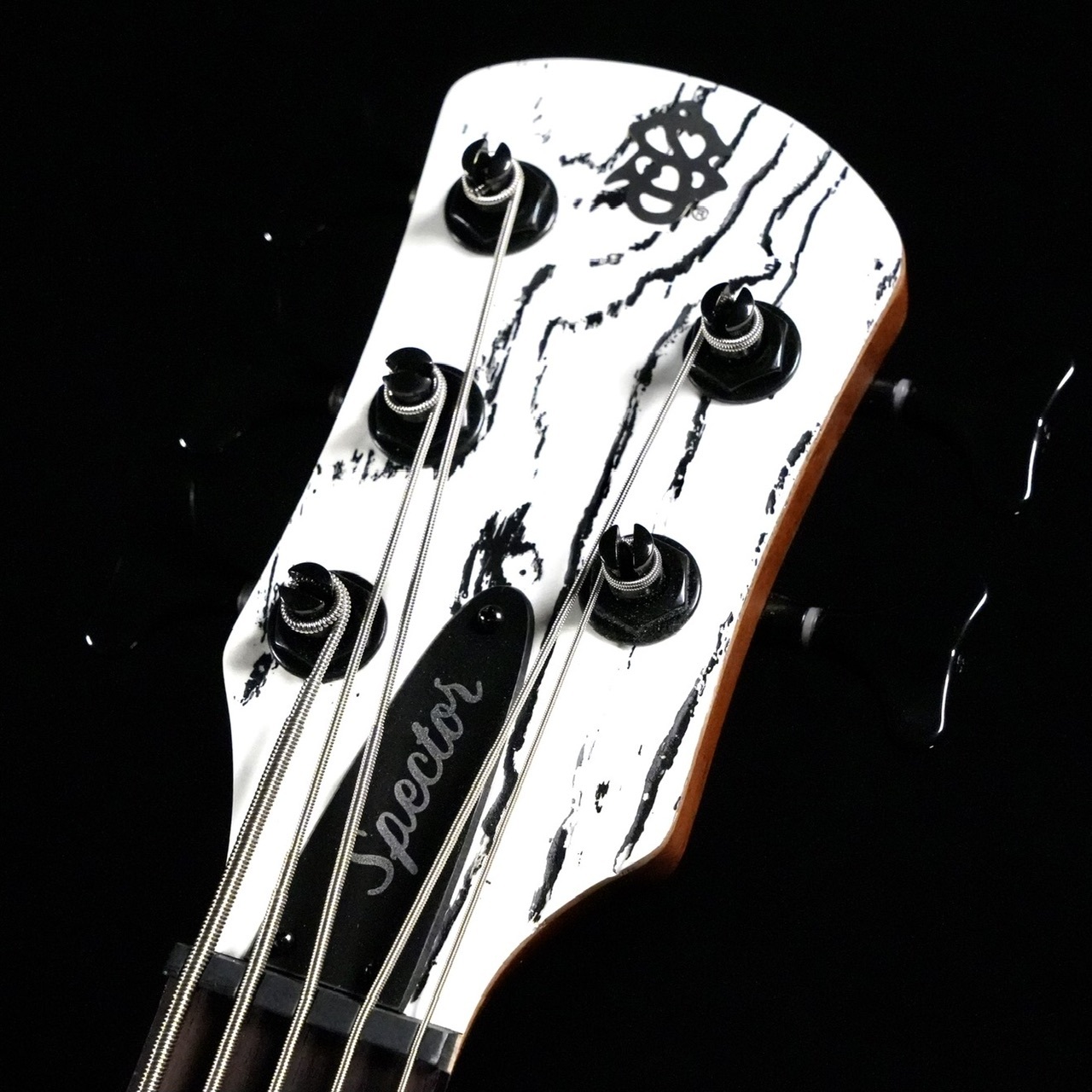 Spector NS Pulse 5 Japan Exclusive /White Black Fill（新品特価