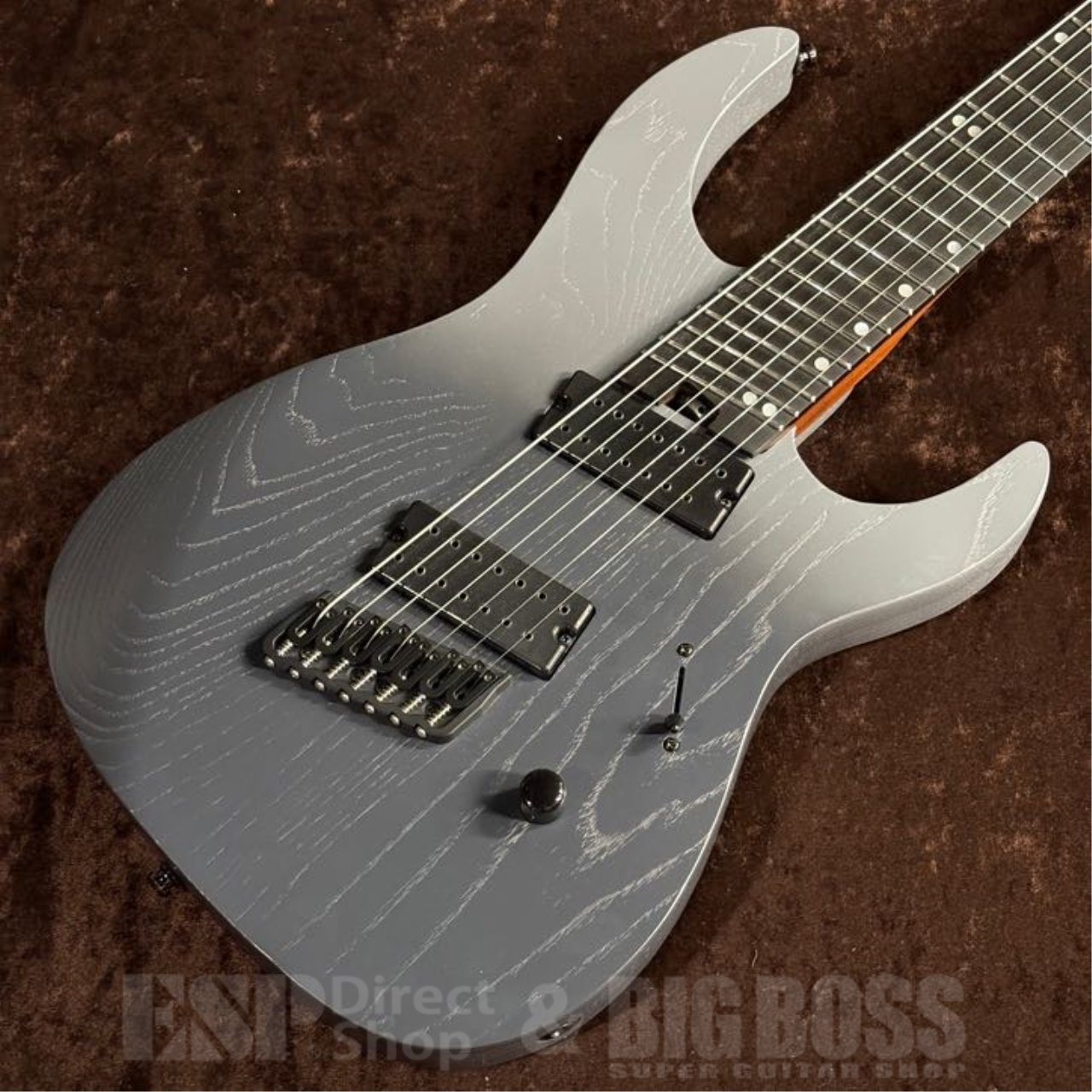 【メタラーに】Legator ninja 7弦 エレキギター 杢目 24フレ Legator NINJA multiscale 7-string N7FP 【Smoke】(中古/送料