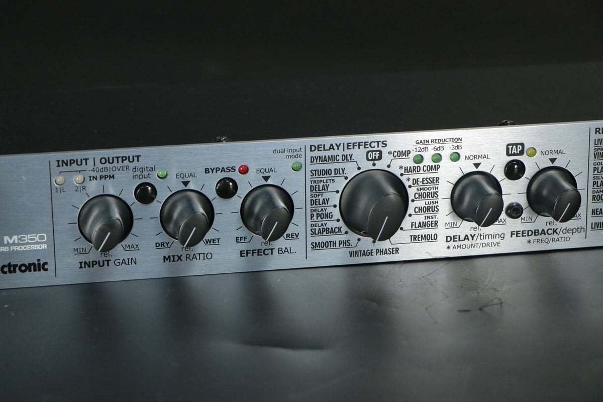 【美品】TC ELECTRONIC M350 リバーブ／エフェクター tc electronic M350 Effect Reverb Processor リバーブ ラック