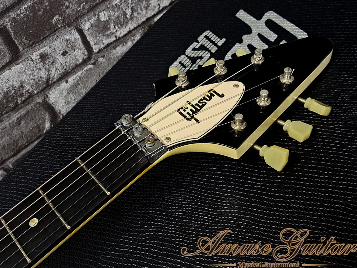 Gibson Flying V Tremolo # White 2011年製【Floyd Rose】w