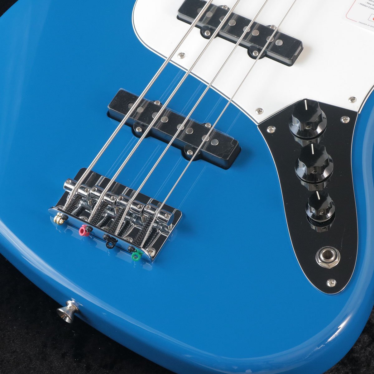Fender Made in Japan Hybrid II Jazz Bass Maple FB Forest Blue