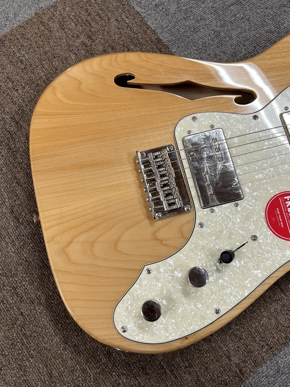 Squier by Fender Classic Vibe '70s Telecaster Thinline, Maple