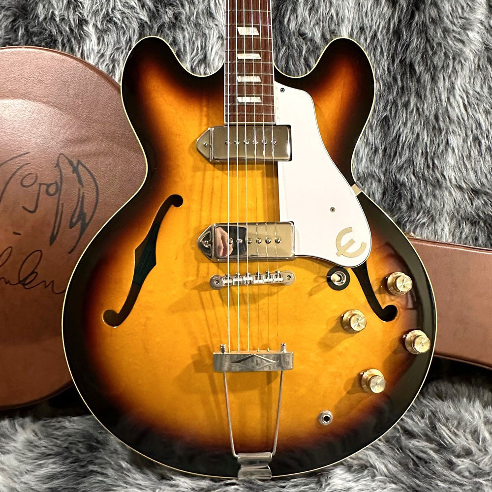 Epiphone USA 70th Anniversary Commemorative John Lennon Casino Package Vintage Sunburst 2010