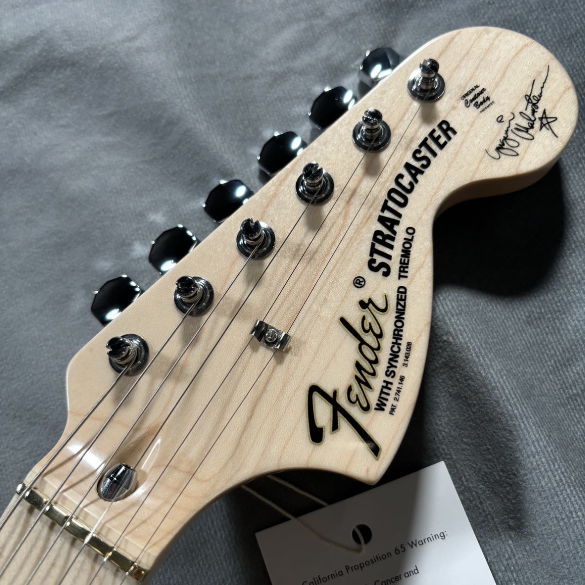 Fender Japan Exclusive Yngwie Malmsteen Stratocaster【現物写真