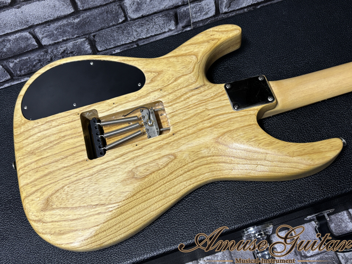 WARMOTH Neck & Body Component 24F ST Type # Purple to Clear