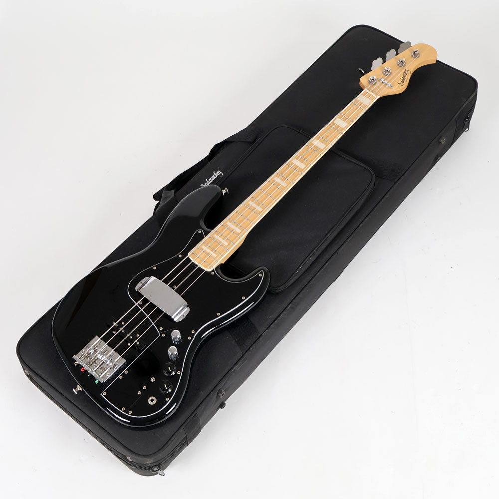 NORMAベースギター中古品 XJ-1T 5st Heavy Aged w/Matching Head -Dark Candy Apple Red