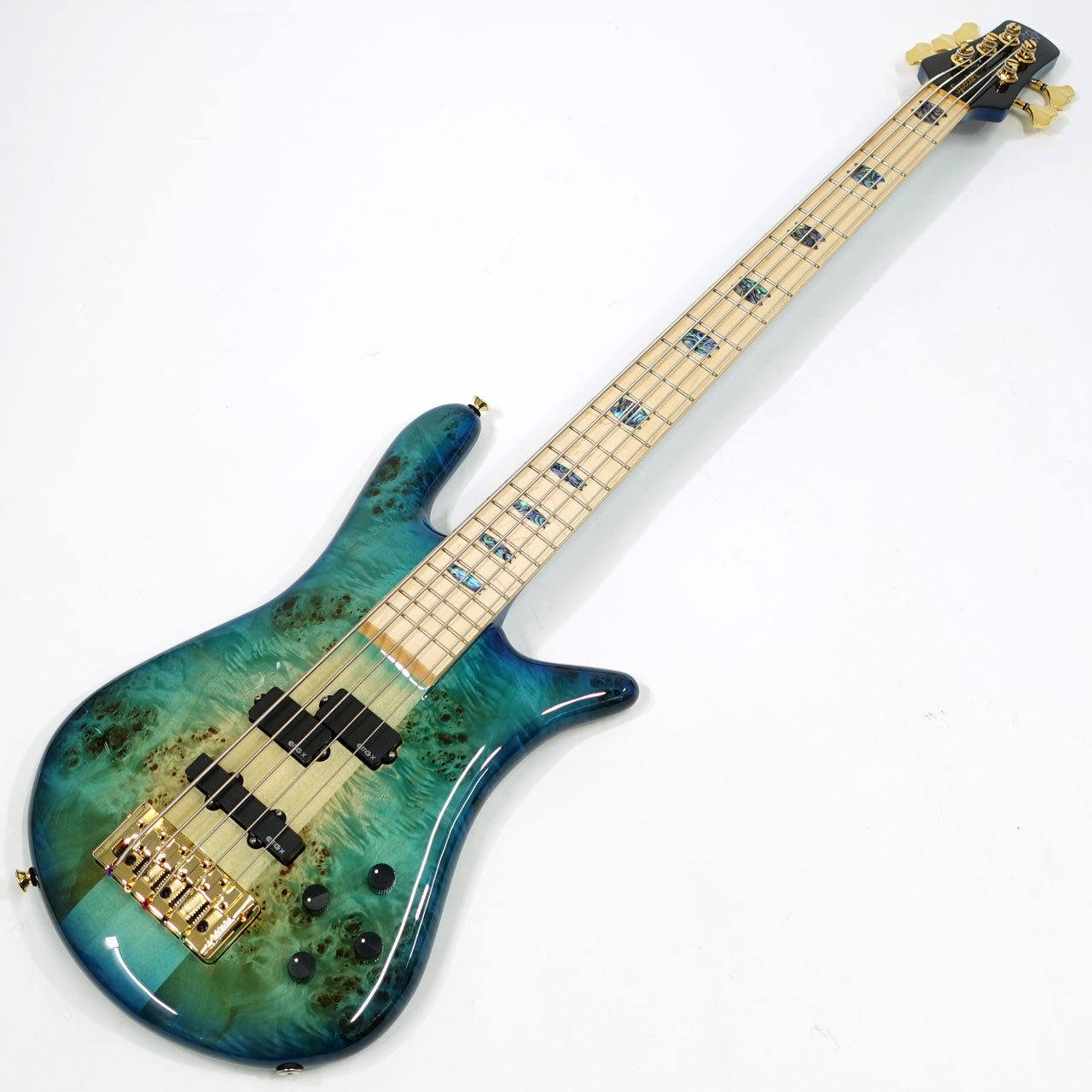 Spector Euro 5 CST Japan Exclusive / Natural Blue Burst Gloss