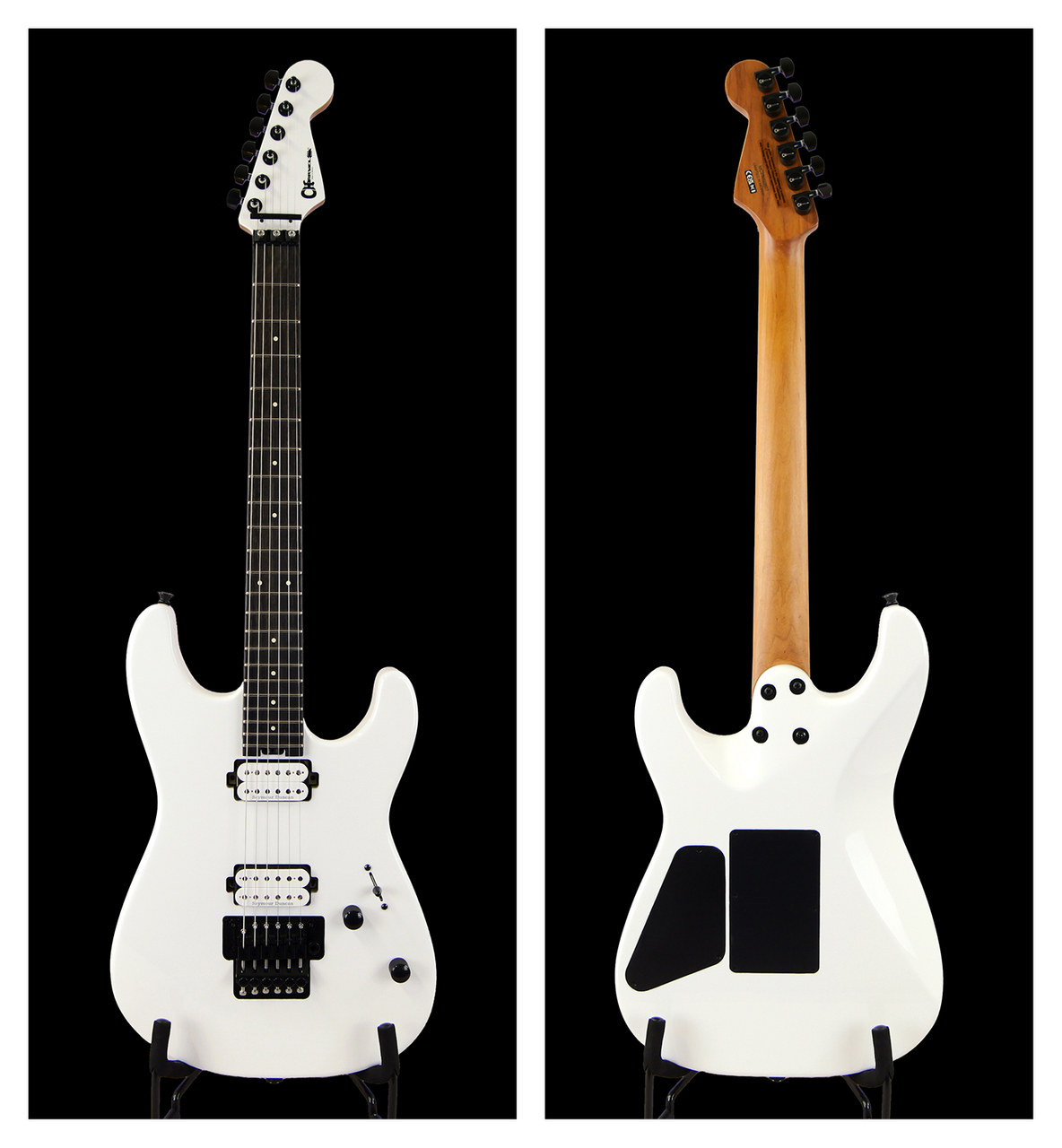 Charvel Pro-Mod Plus San Dimas Style 1 HH FR E (Snow White)（新品