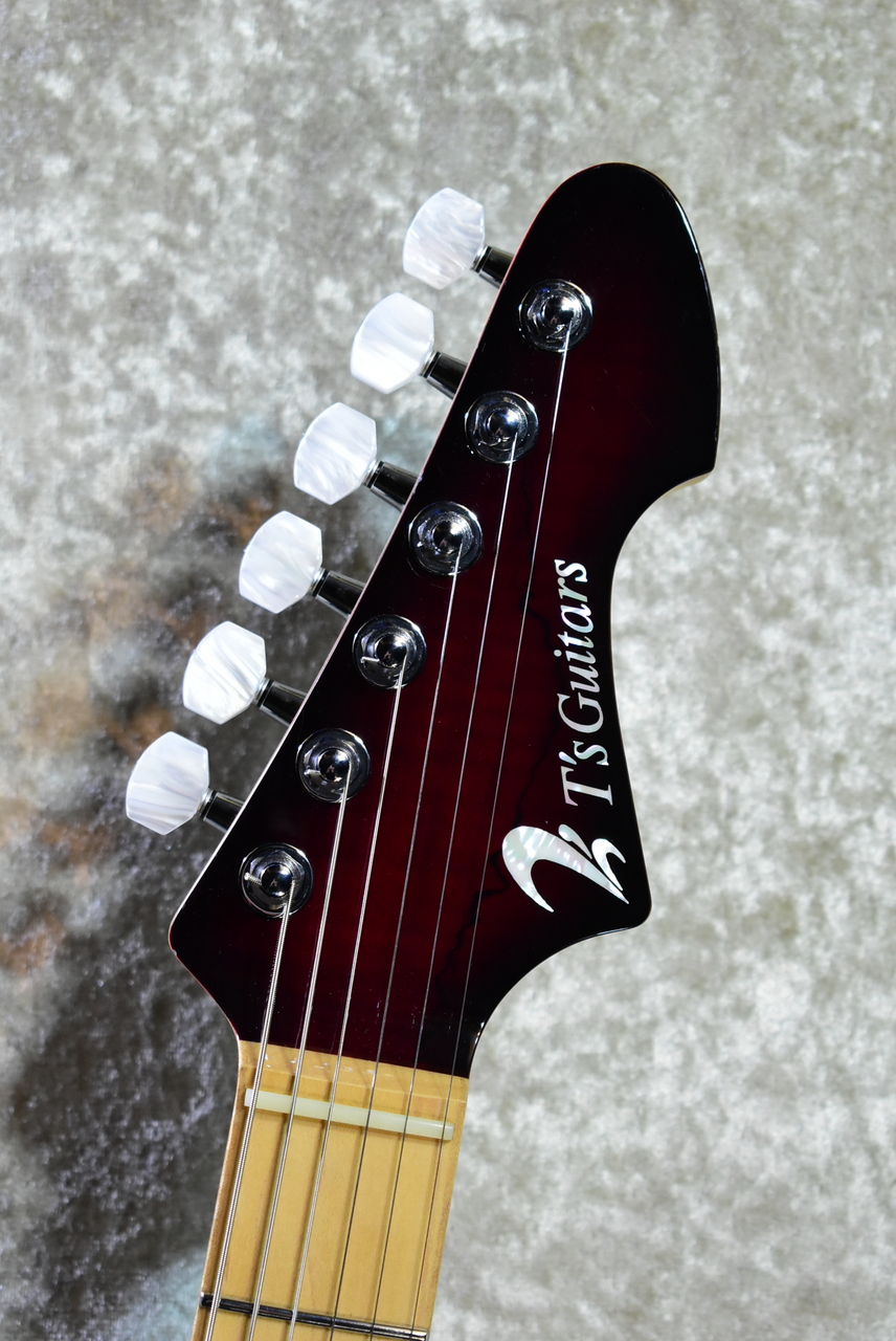 T's Guitars DST-24 Custom Trans Red Burst【軽量3.34kg