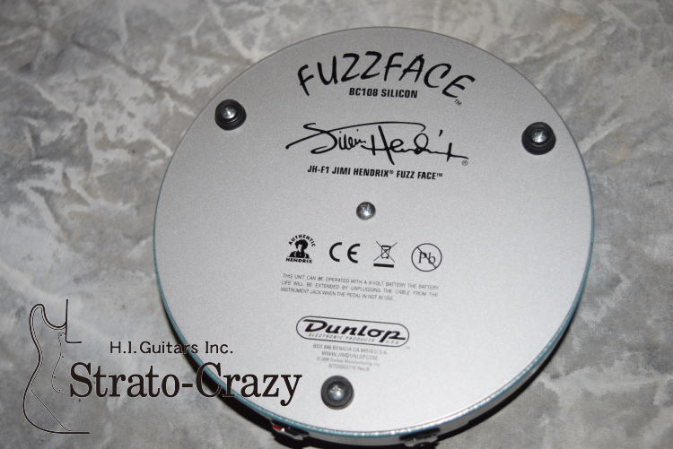 Jim Dunlop Jimi Hendrix Fuzz Face 