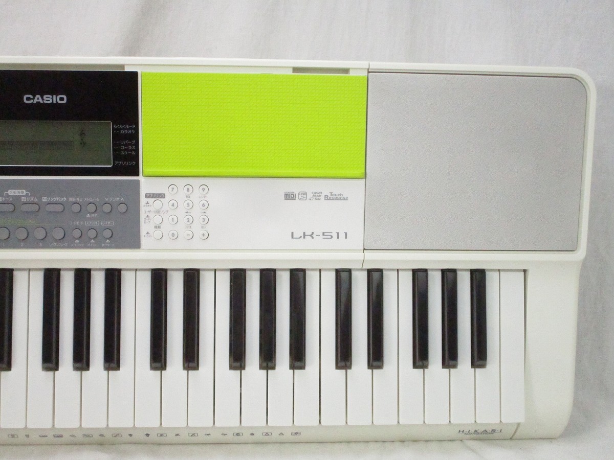 Casio 光ナビゲーションキーボード LK-511 【横浜店】（中古）【楽器