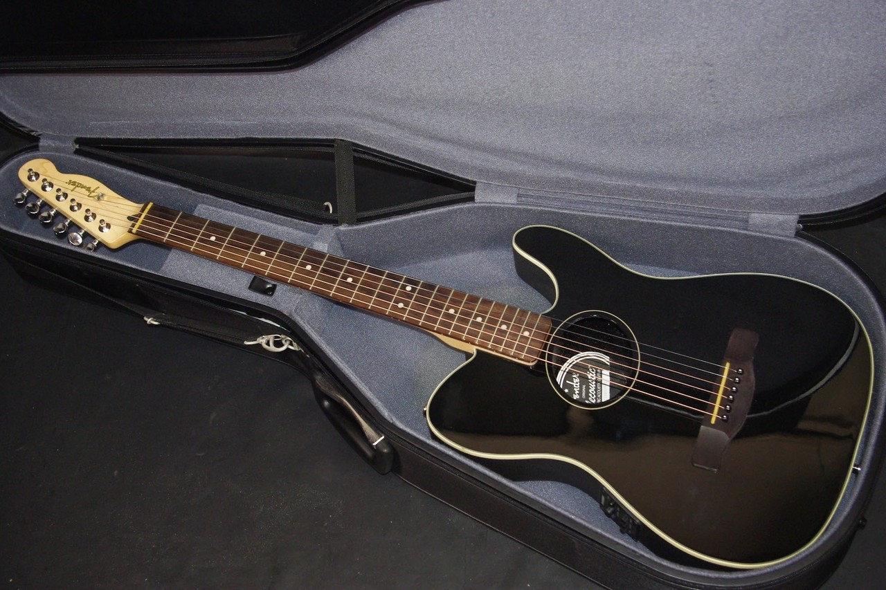 Fender Telecousticアコースティックギター エレアコ】Fender AcousticのSTRATACOUSTIC、TELECOUSTICが