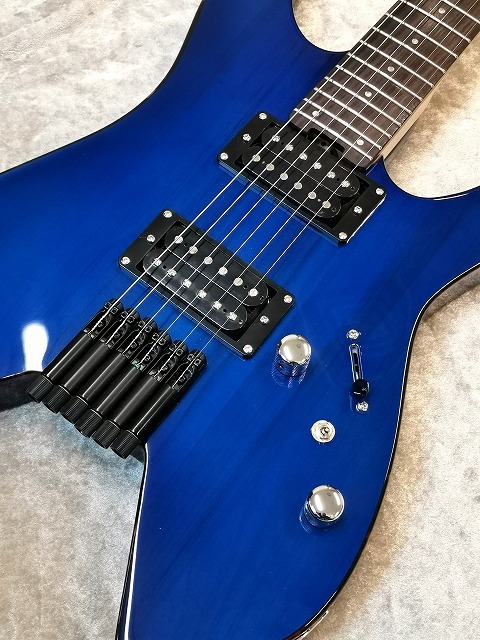 SCHECTER 【SCHECTER JAPAN 初のヘッドレス ギター】【スポット少数生産モデル!】OL-NV-HL -Deep  Blue-《NEW》（新品/送料無料）【楽器検索デジマート】