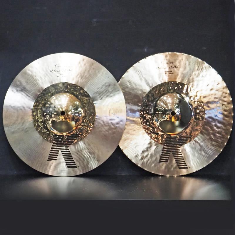 Cantatas (Hybr)(中古品) Zildjian USED 中古 K Custom Hybrid HiHat 13 1/4 pair [NKZL13CHBHH