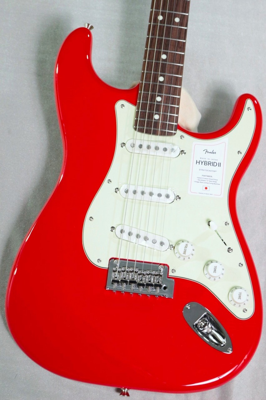 Fender Made In Japan Hybrid Ⅱ Stratocaster / Modena Red【3.30kg