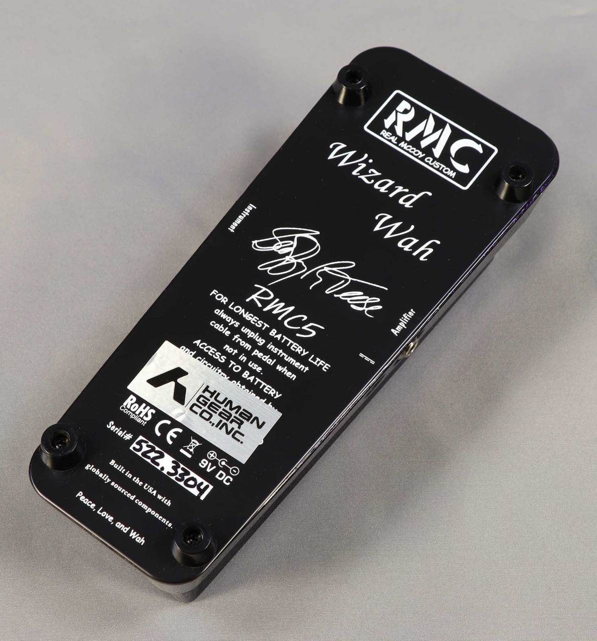 RMC Real Mccoy Custom RMC-5 Wizard Wah Purple ワウペダル RMC Real Mccoy Custom RMC-5 Wizard Wah Purple ワウペダル