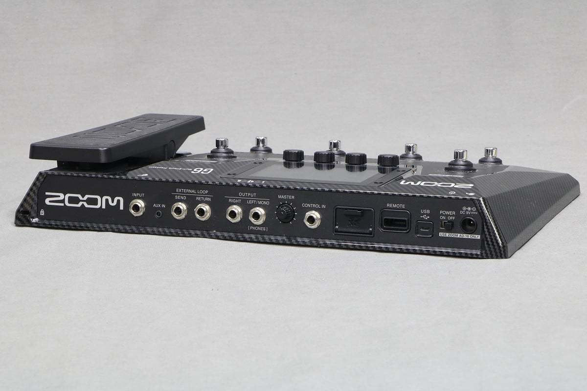 ZOOM G6 Multi-Effects Processor ケース&BTA-1付属 【御茶ノ水 ZOOM G6 Multi-Effects Processor ケース&BTA-1付属 【御茶ノ水