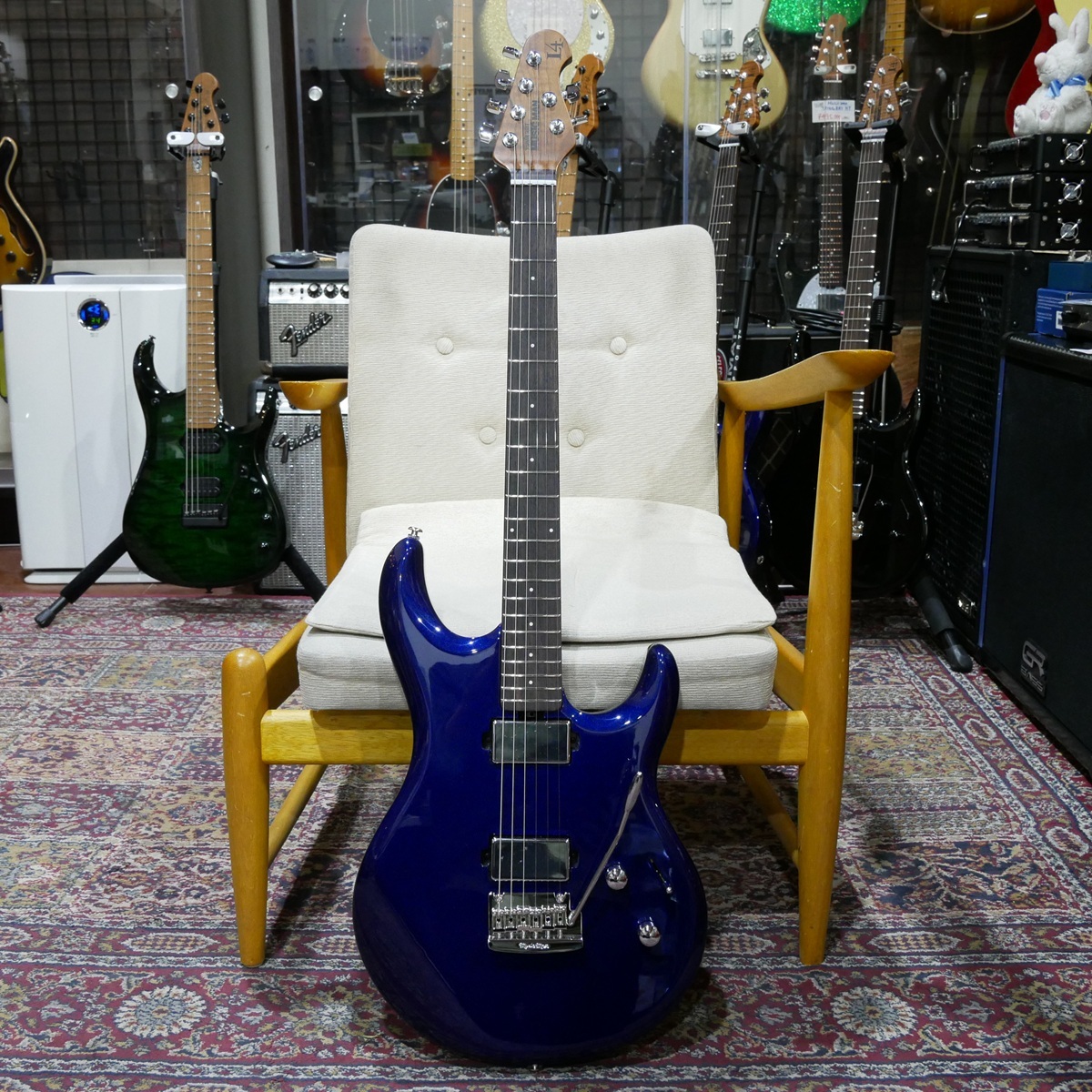 MUSIC MAN Luke 4 HH Butane Blue（新品/送料無料）【楽器検索デジマート】