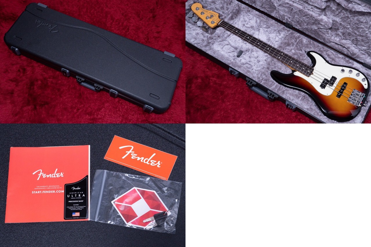 Fender American Ultra Precision Bass Ultraburst 2022 4.265kg 