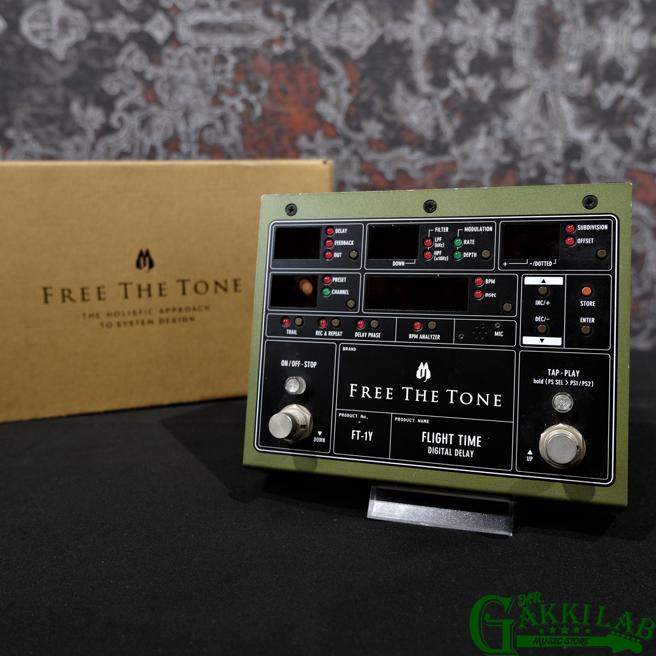 FREE THE TONE FLIGHT TIME FT-1Y デジタルディレイ FLIGHT TIME / FT-1Y｜Products 商品紹介｜Free The Tone