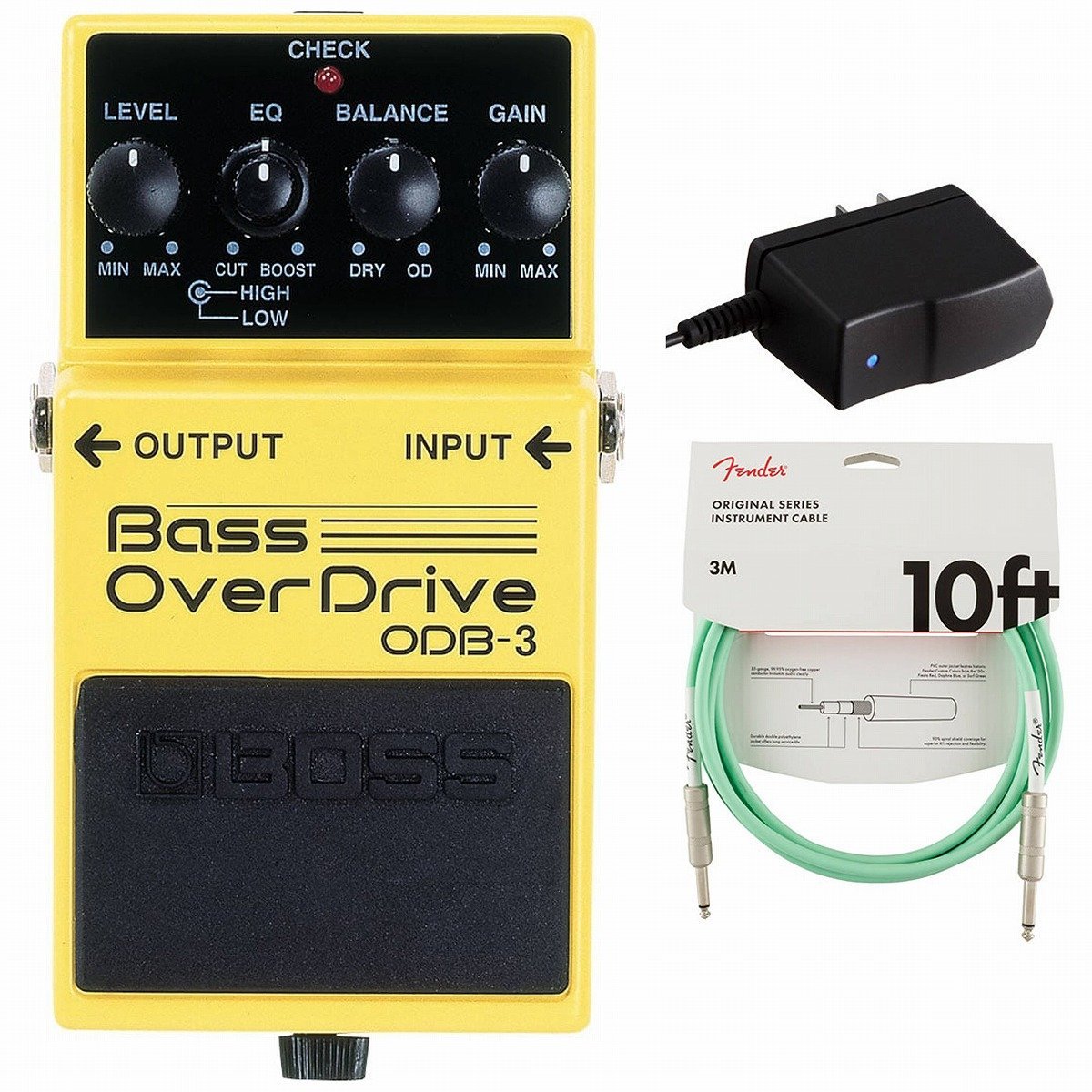 BOSS ODB-3 Bass Over Drive ベース オーバードライブ 純正アダプター 