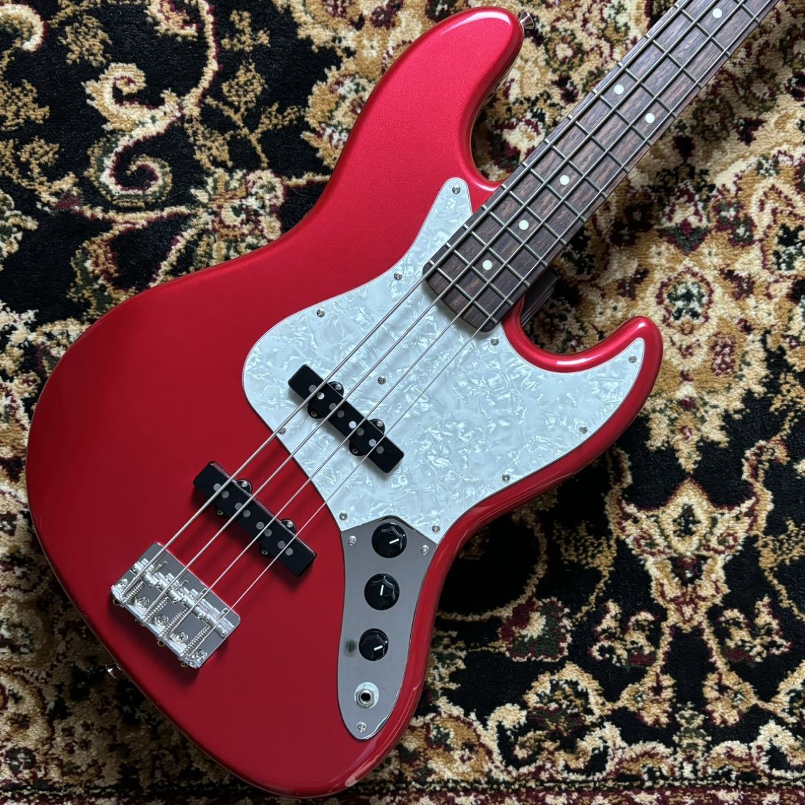 HISTORY 【現物画像】 HJB-Standard Metallic Red MRD 国産エレキ