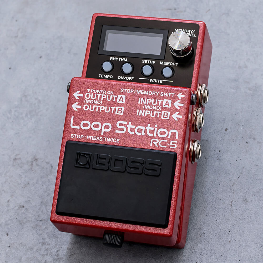 BOSS RC-5 Loop Station 【 50 種類以上の内蔵リズムしたルーパー ...
