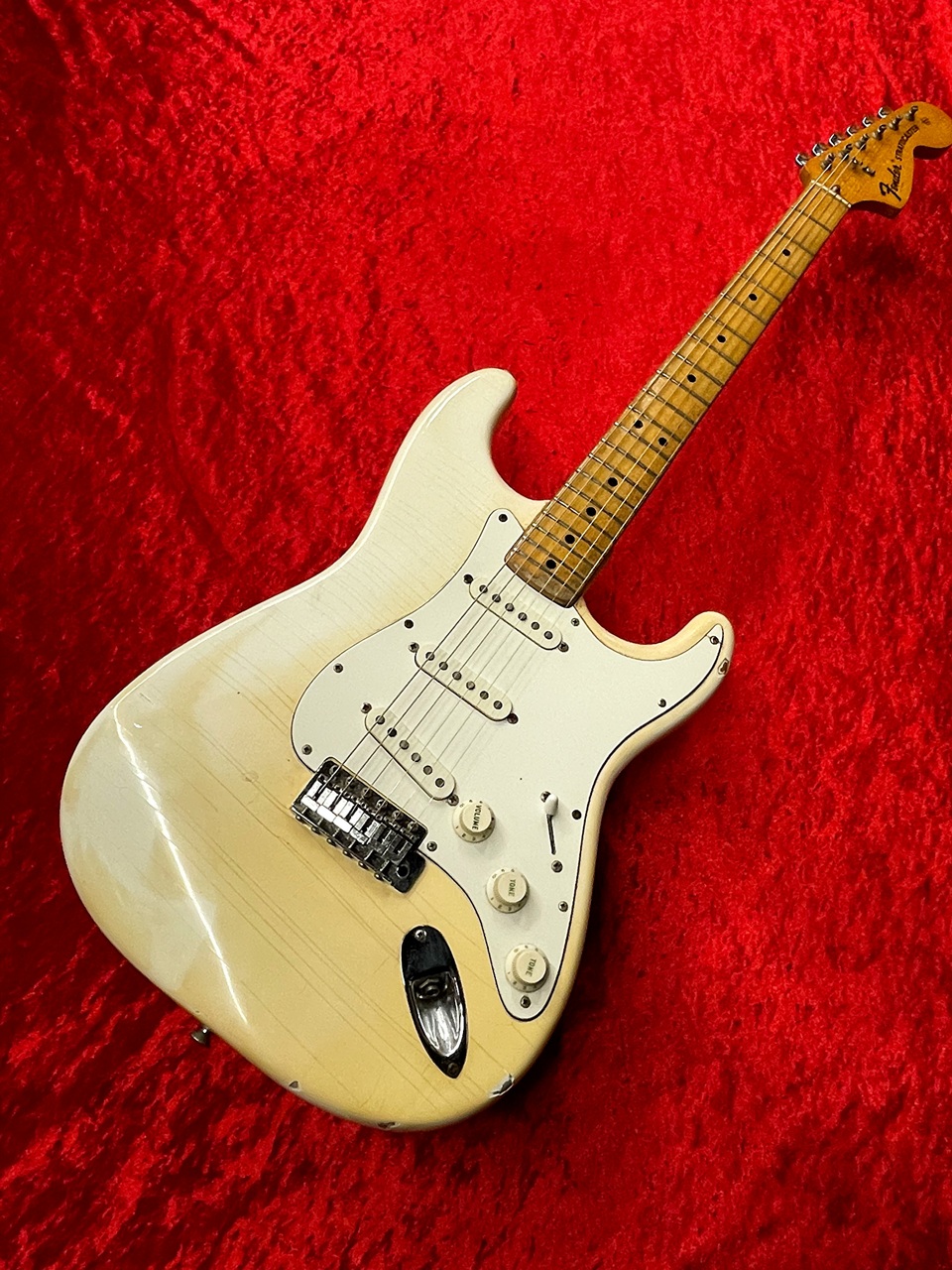 Fender 【1972年製】Stratocaster Olympic White Refinish ≒3.62kg