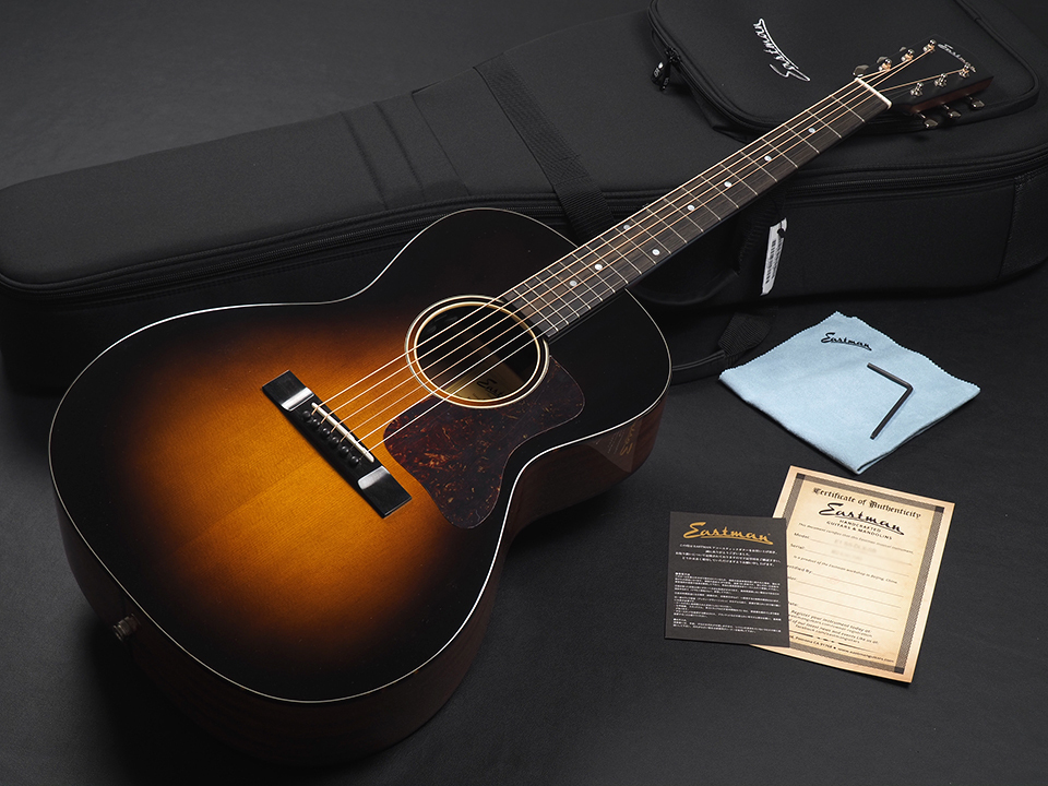 オール単板Eastman E1 OM Classic★ピックアップ搭載.元箱あり オール単板Eastman E1 OM Classic☆ピックアップ搭載.元箱あり