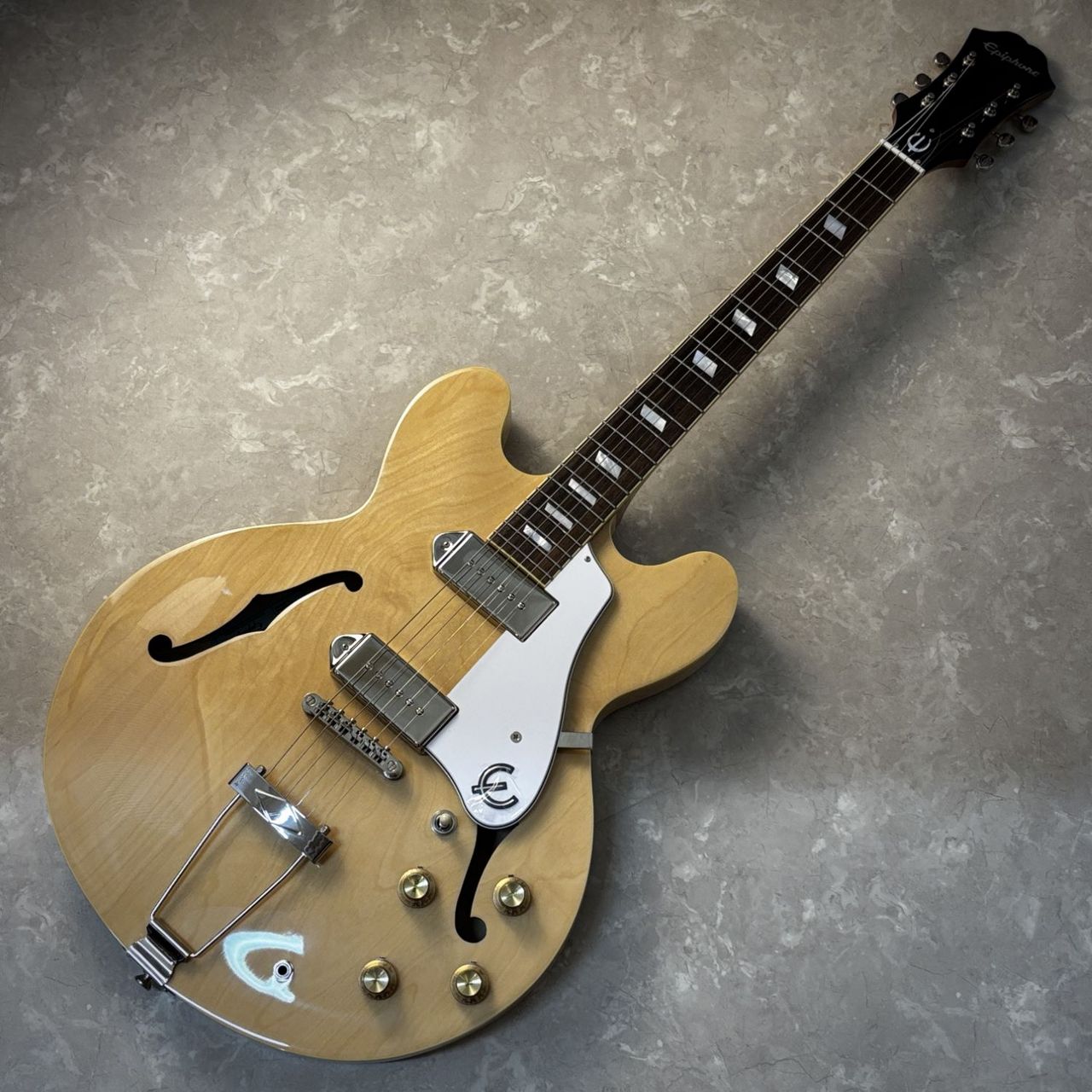 Epiphone Casino Natural エレキギター フルアコ カジノ（新品/送料