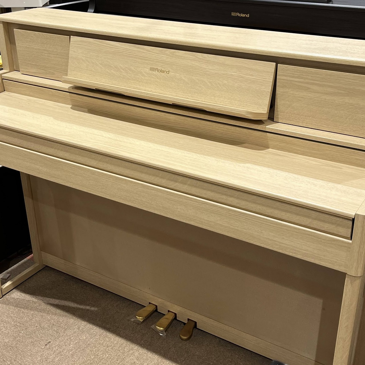 送料込み ローランド Roland LX705 21年製 Roland LX705-LA 21年製 中古 電子ピアノ 木製鍵盤 ライトオーク