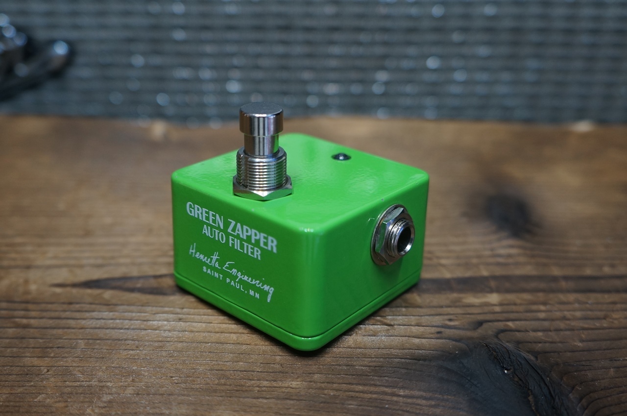 HENRETTA Green Zapper Auto Filter エフェクター Review: Henretta Engineering's Tiny Green Zapper Auto Filter Pedal