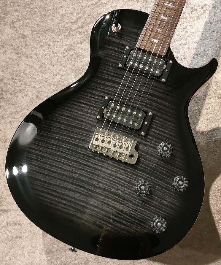 ムッシュ様　Paul Reed Smith(PRS) 専用垢 PRS SE Custom24-08 Poplar Burl Lake Blue Midnight Burst 限定