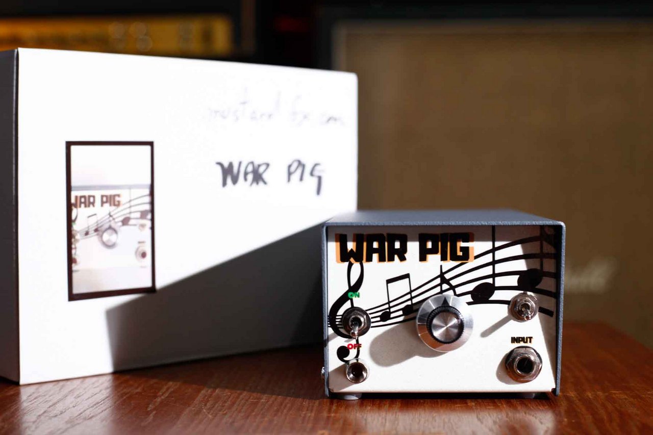 Mustard Fx.com War Pig Dallas Rangemaster Treable Boost OC44 clone