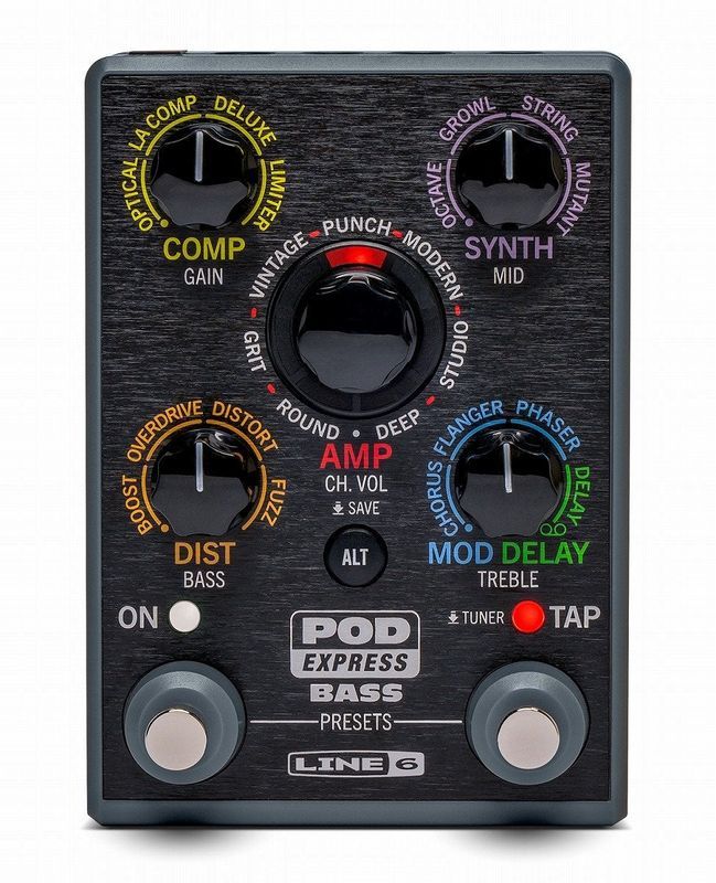 LINE 6 POD Express Bass ベース用マルチエフェクター 【展示処分