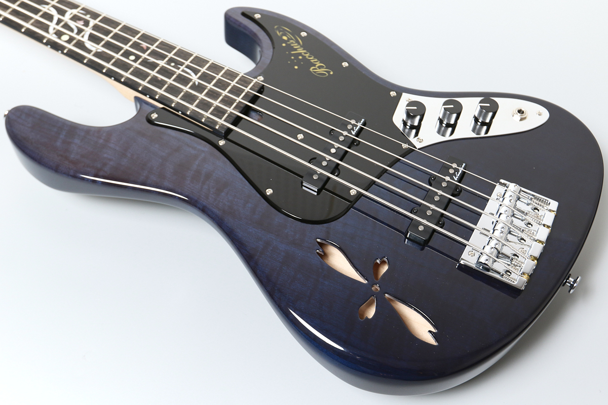 【超激レア仕様】Bacchus Woodline 5弦ベース Bacchus WOODLINE HOLLOW5-SAKURA SP'26/E【重量4.34kg】【即納可能