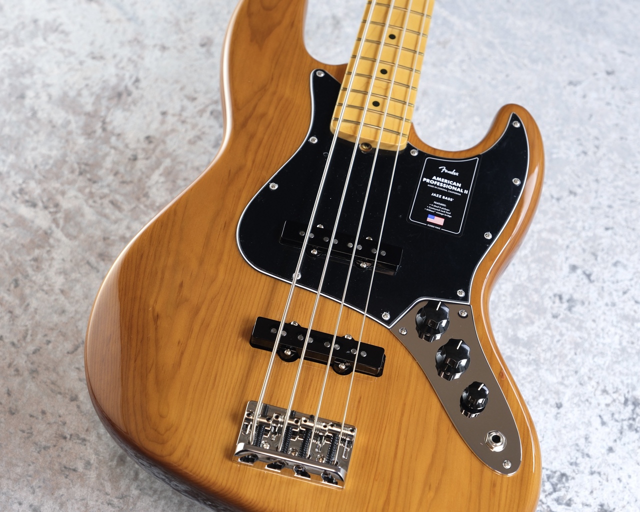 Fender American Professional II Jazz Bass -Roasted Pine-【約3.83kg 