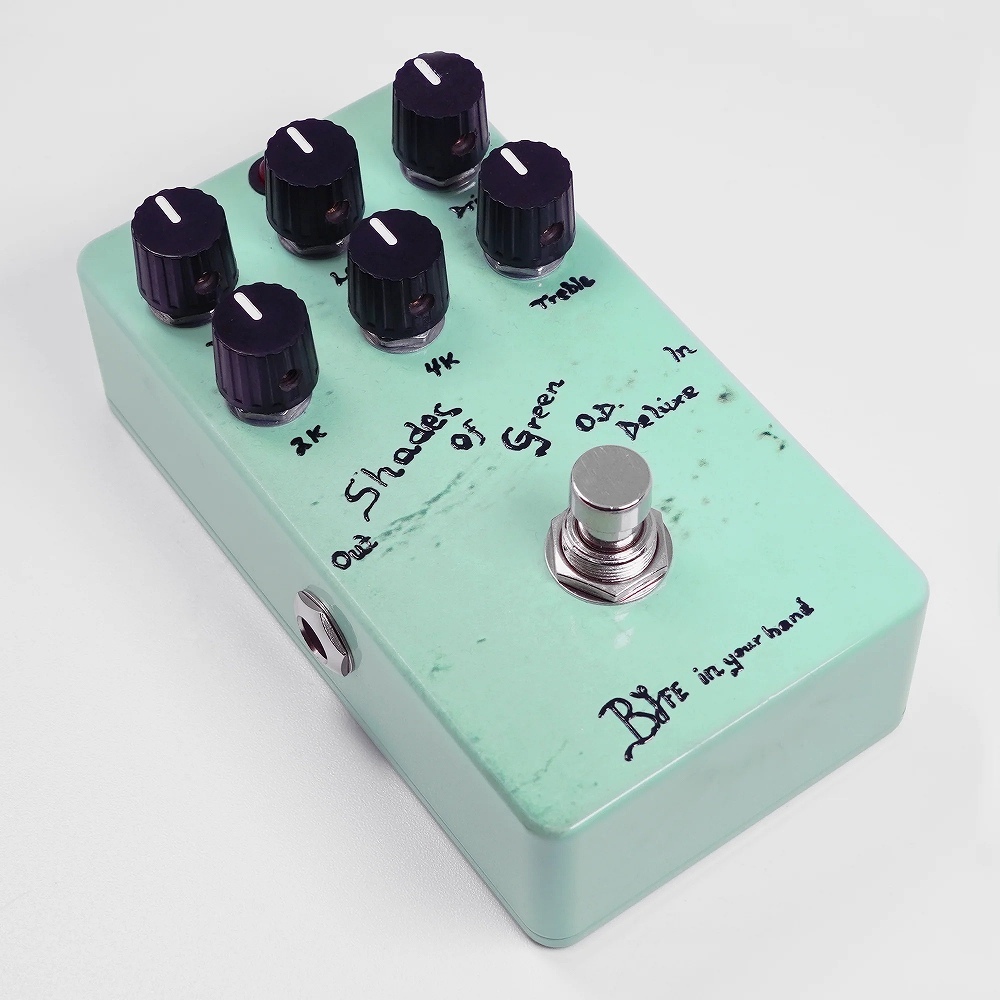 One Control オーバードライブ/ディストーション ペダルセット ONE CONTROL BJFE in your hand series Shades Of Green O.D. Deluxe