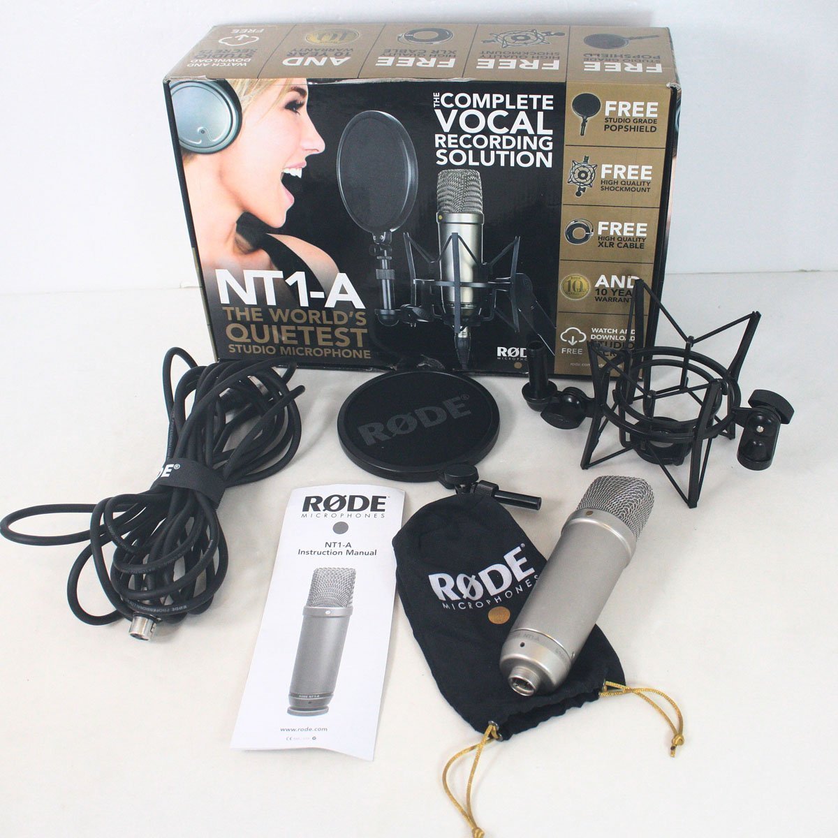【ほぼ未使用品】　ROAD NT1-A 中古】RODE Microphones / NT1-A Condenser Microphone 【梅田店
