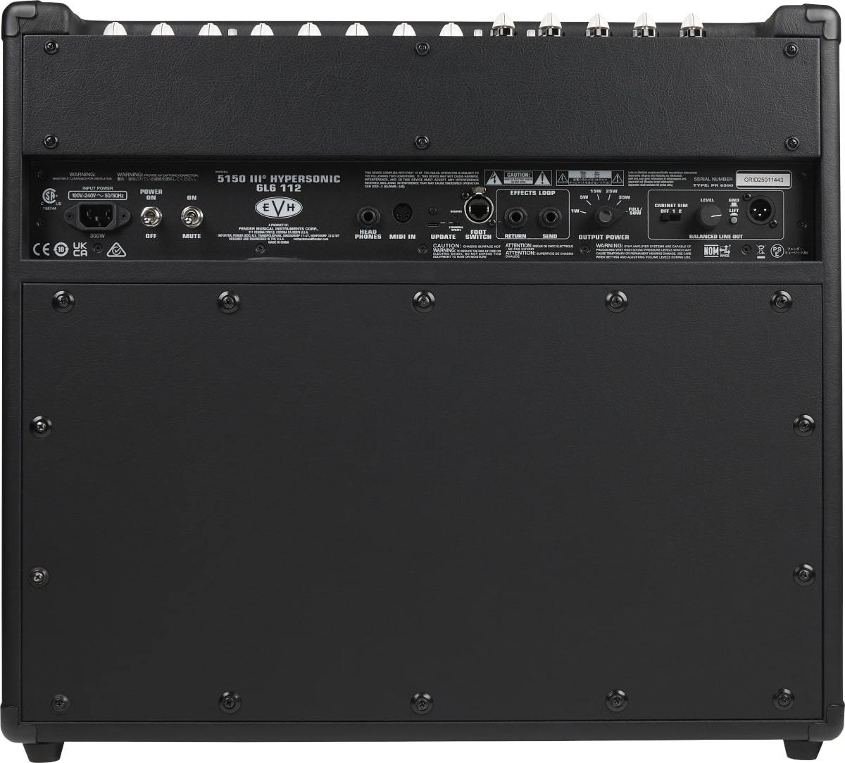 EVH 5150III Hypersonic 6L6 1x12 Black イーブイエイチ 50ワット